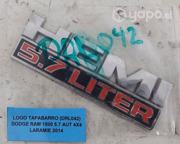 Logo Tapabarro Dodge Ram 1500 5.7 AUT 4x4 2014