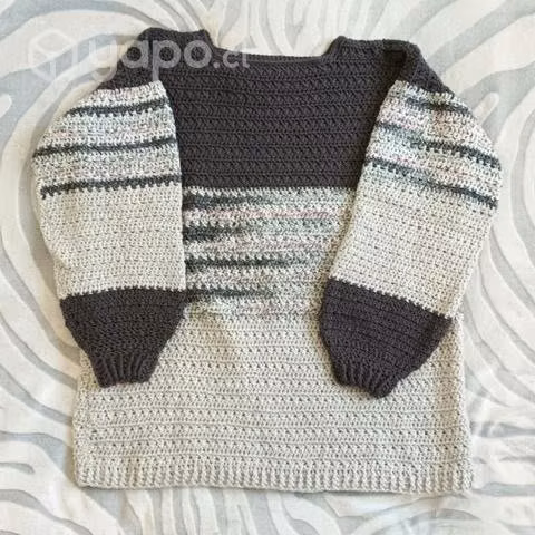 Sweater a crochet mujer