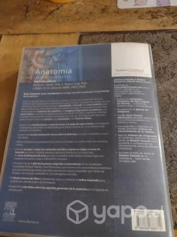 Libro de Atlas de Anatromia Humana 5ta Edicion
