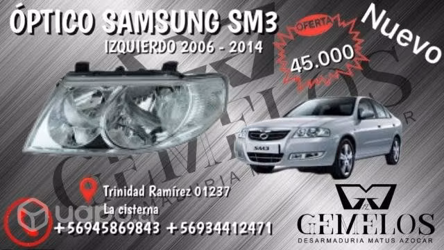 Foco delantero izquierdo Samsung sm3
