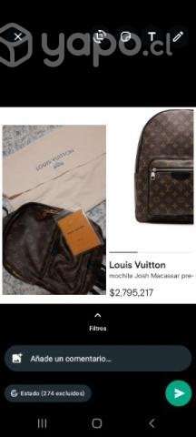Mochila louis vuitton original - Imagen 3