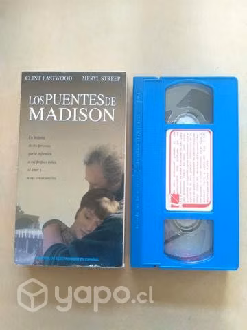 Los puentes de madison vhs