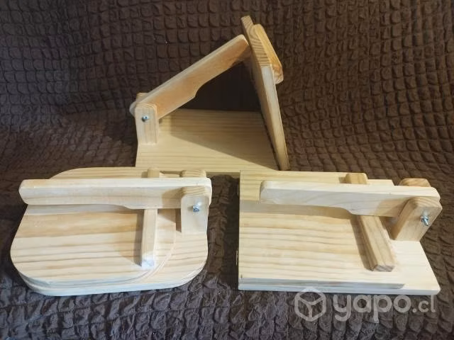 Prensa de madera para masa - Imagen 3
