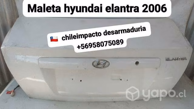 Maleta Hyundai Elantra año 2006
