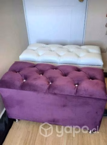 banquetas tipo baúl