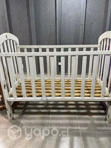 Cuna de madera para pintar