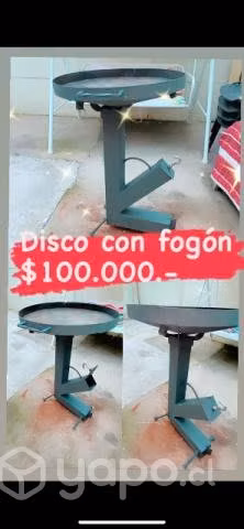 Disco con fogón