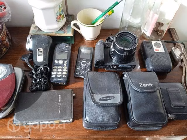 Máquinas y radios antigua