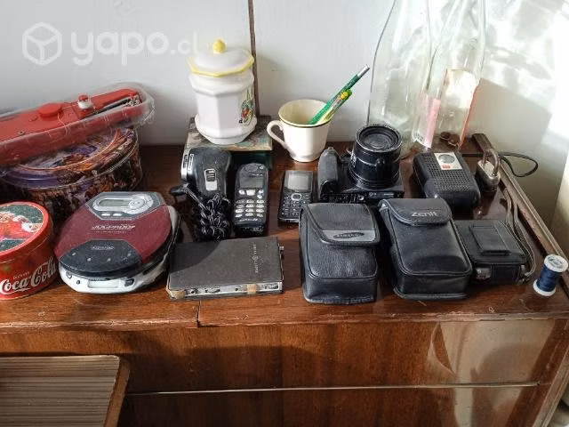 Máquinas y radios antigua