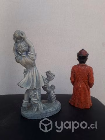 Figuras de yeso y tipo resina