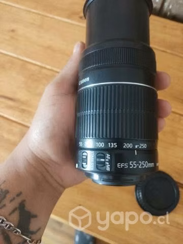 Lente 55-250mm canon