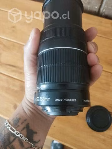 Lente 55-250mm canon