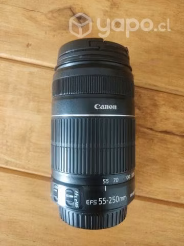 Lente 55-250mm canon