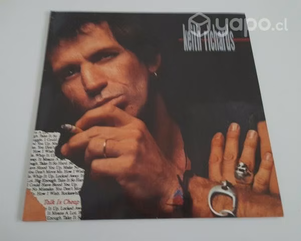 Vinilo Keith Richards "Talk Is Cheap" 1988