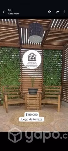 Nuevos Juego de terraza nórdicos