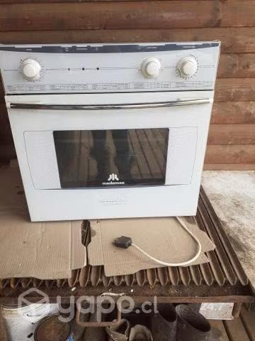 Encimera a Gas, horno empotrable y refrigerador