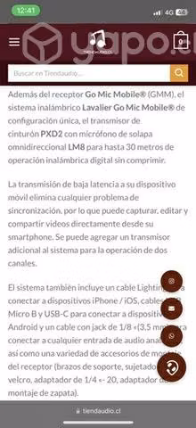 Samson Microfono inalámbrico para celular - Imagen 6