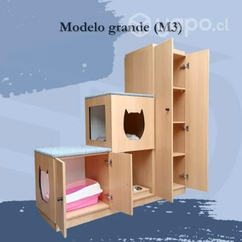 Muebles funcionales para gatos
