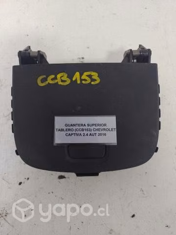 Guantera Superior Tablero Chevrolet Captiva 2016