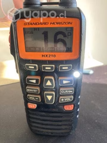 HX 210 Radio Portátil Marino Standard Horizon