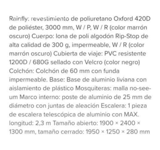 Carpa para techo de auto, 4 personas - Imagen 5