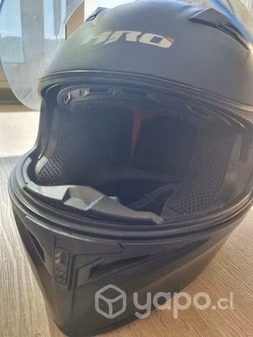 Casco Fibra Talla L y Casco Abatible HRO Talla M