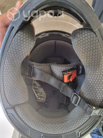 Casco Fibra Talla L y Casco Abatible HRO Talla M