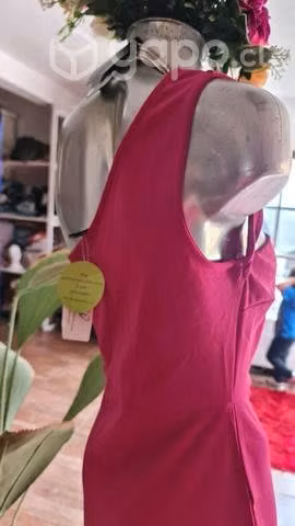 Vestido de gala rosado - Imagen 2