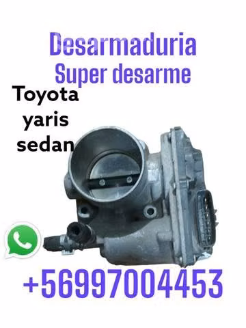 Cuerpo de aceleración Toyota yaris sedan