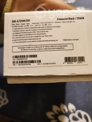 Galaxy A72 de 256 GB
