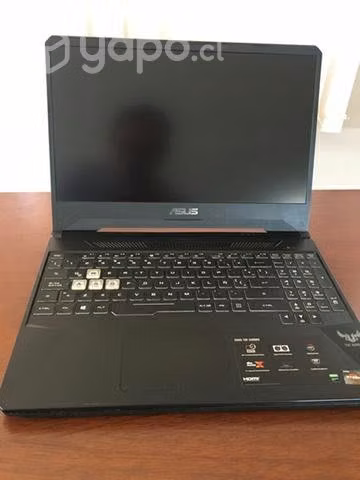 Notebook gamer asus FX505D en desarme