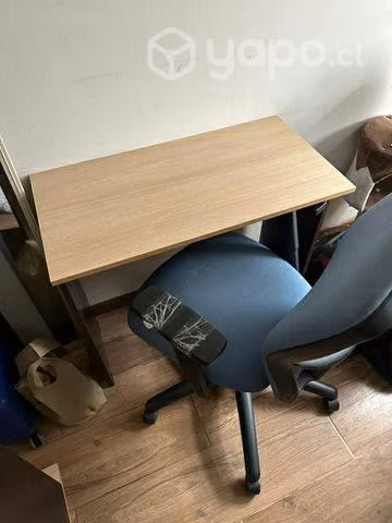 Escrito y silla