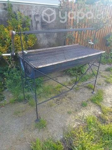 Parrillas con asador