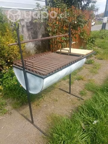 Parrillas con asador