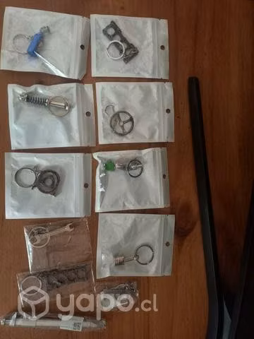 Llaveros de auto metalicos