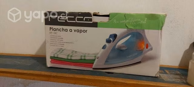 Plancha de ropa a vapor