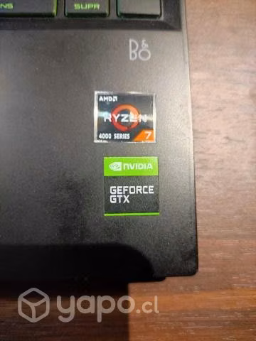 Notebook pavillon Gamer Hp