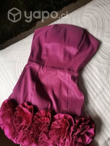 Vestido de Coctel Strapless Barbie