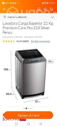 Lavadora 21 kilos - Imagen 2
