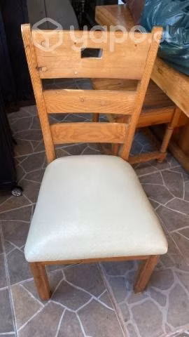 Comedor 12 pers. madera pino Oregón americano