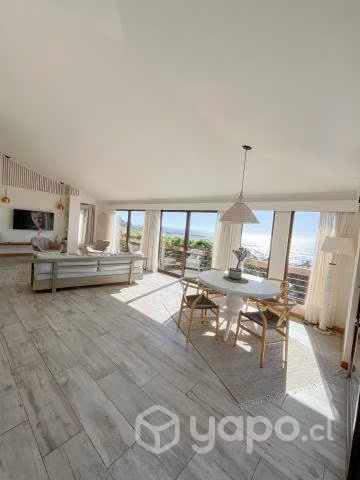 Casa Con Vista Al Mar | Playa El Abanico | Maitenc