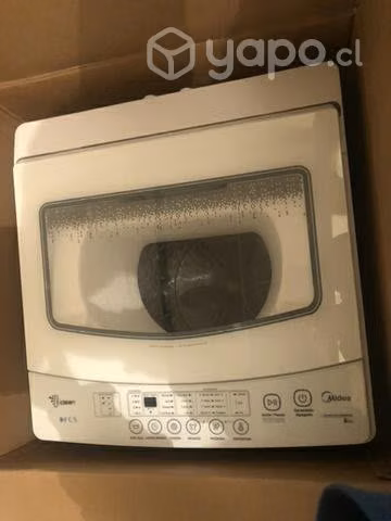 Lavadora midea 8kg/ refrigerador libero 168litros