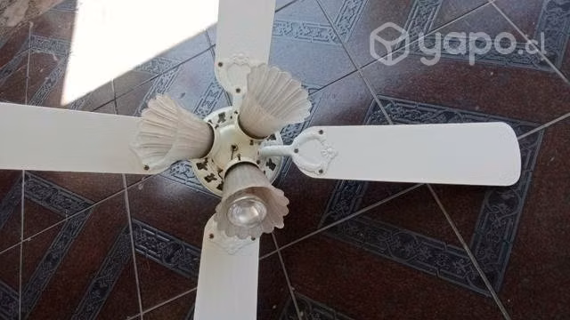 Lámpara con ventilador