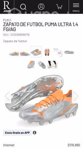 Zapatillas de fútbol profesional
