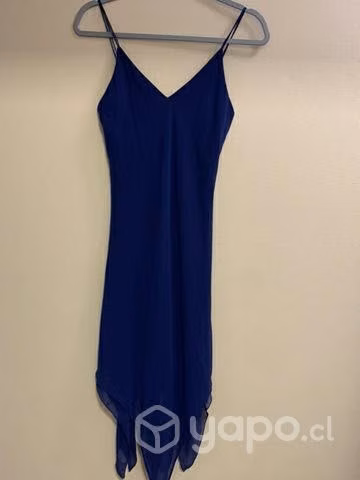 Vestido de fiesta azul talla S