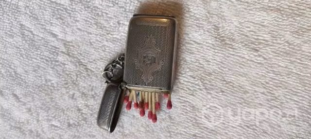 Estuche de plata para fósforos - Imagen 2
