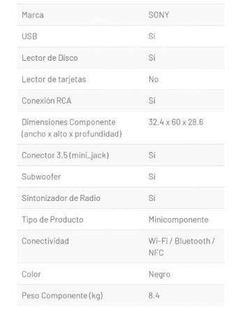 Parlante sony mhc-v21d - Imagen 4