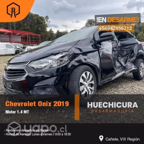 Motor Chevrolet Onix 1.4 mt 2019