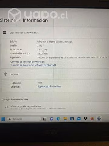 Notebook acer aspire 3 - Imagen 3