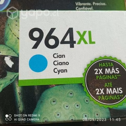 Tintas HP 964xl Colores originales de alta - Imagen 2